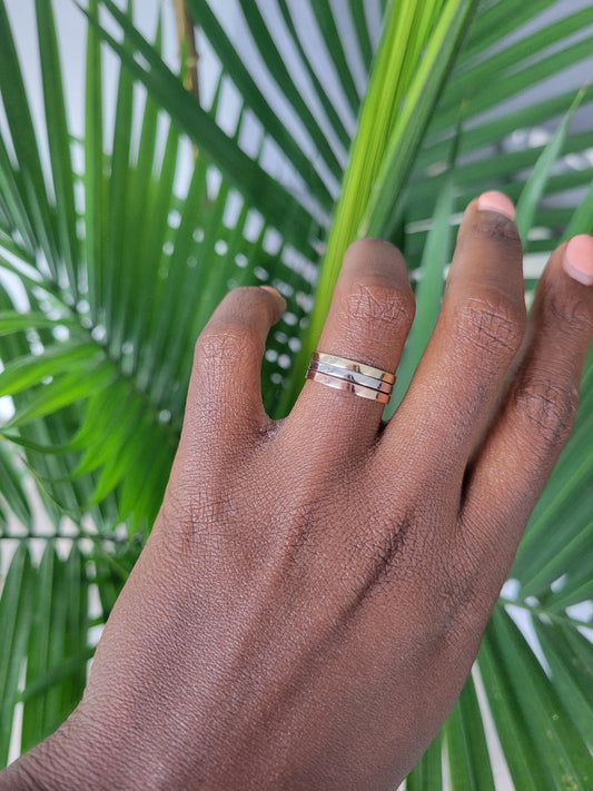 Trio Ikon Stacker Ring